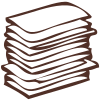 Stack of papers, provided by Noun Project